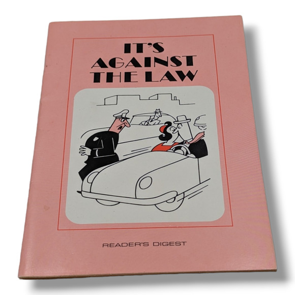 It's Against The Law Reader's Digest Dick Hyman Otto Soglow Vintage Book - Picture 7 of 7
